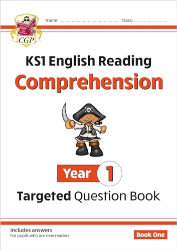 KS1 English Year 1 Reading Comprehension Targeted Question Book - Book 1 (with Answers) (CGP Year 1 English)
